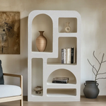 Indian Hub Geo Geo Tall Geometric Bookcase - Bookcase