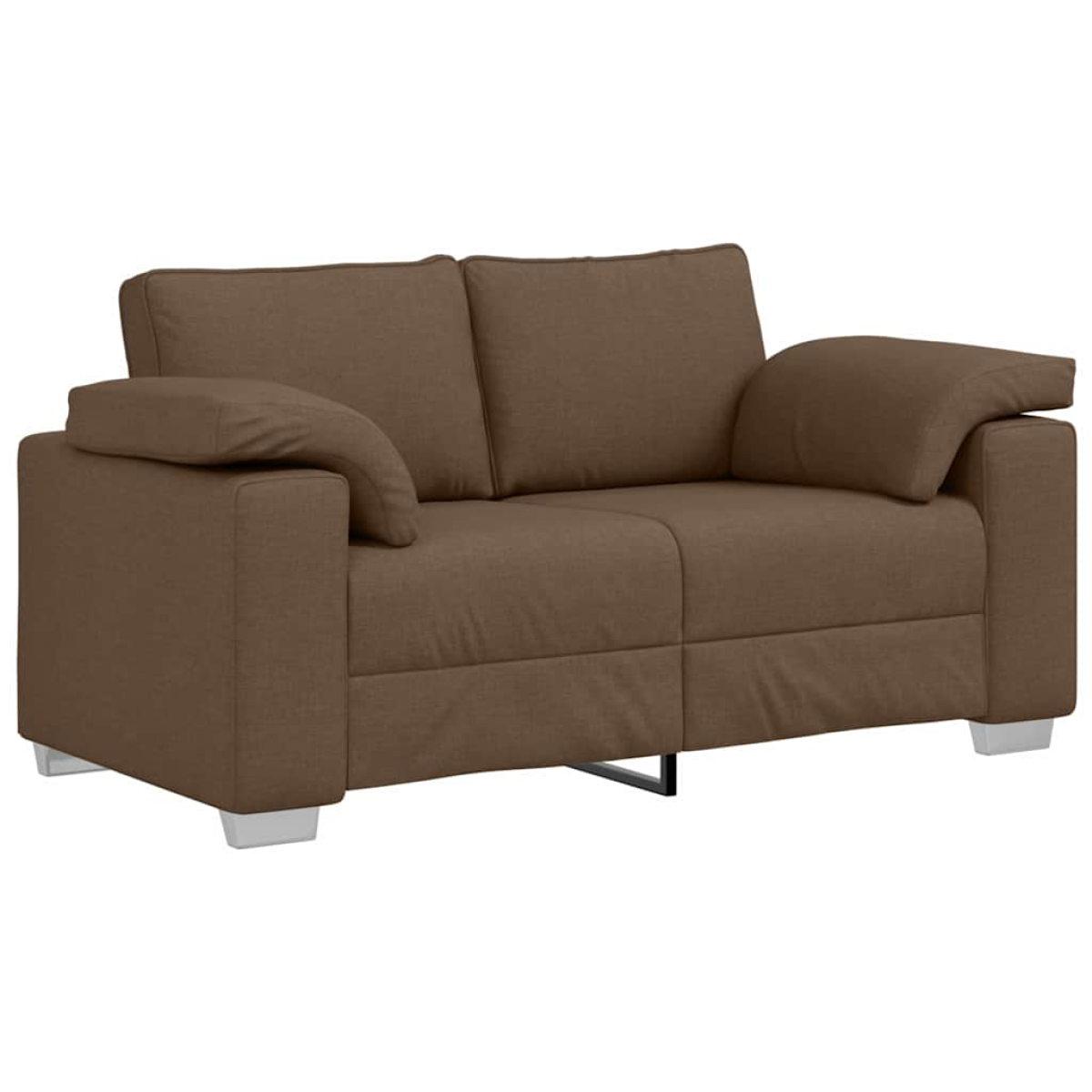 vidaXL Sofa 160 x 77 x 82 cm Brown Cushioned Home - vidaXL - Home Symphony