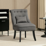 HOMCOM Sofa Compact Tufted Back Wood Legs Urban by HOMCOM