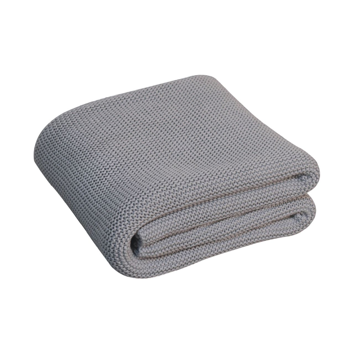 Cozy up with the Artisan Furniture Double Grey Knitted Throw, perfect for stylish comfort in any home decor.