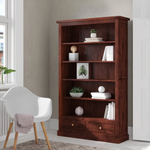 Indian Hub Jaipur Dark Mango Large Bookcase - Bookcase