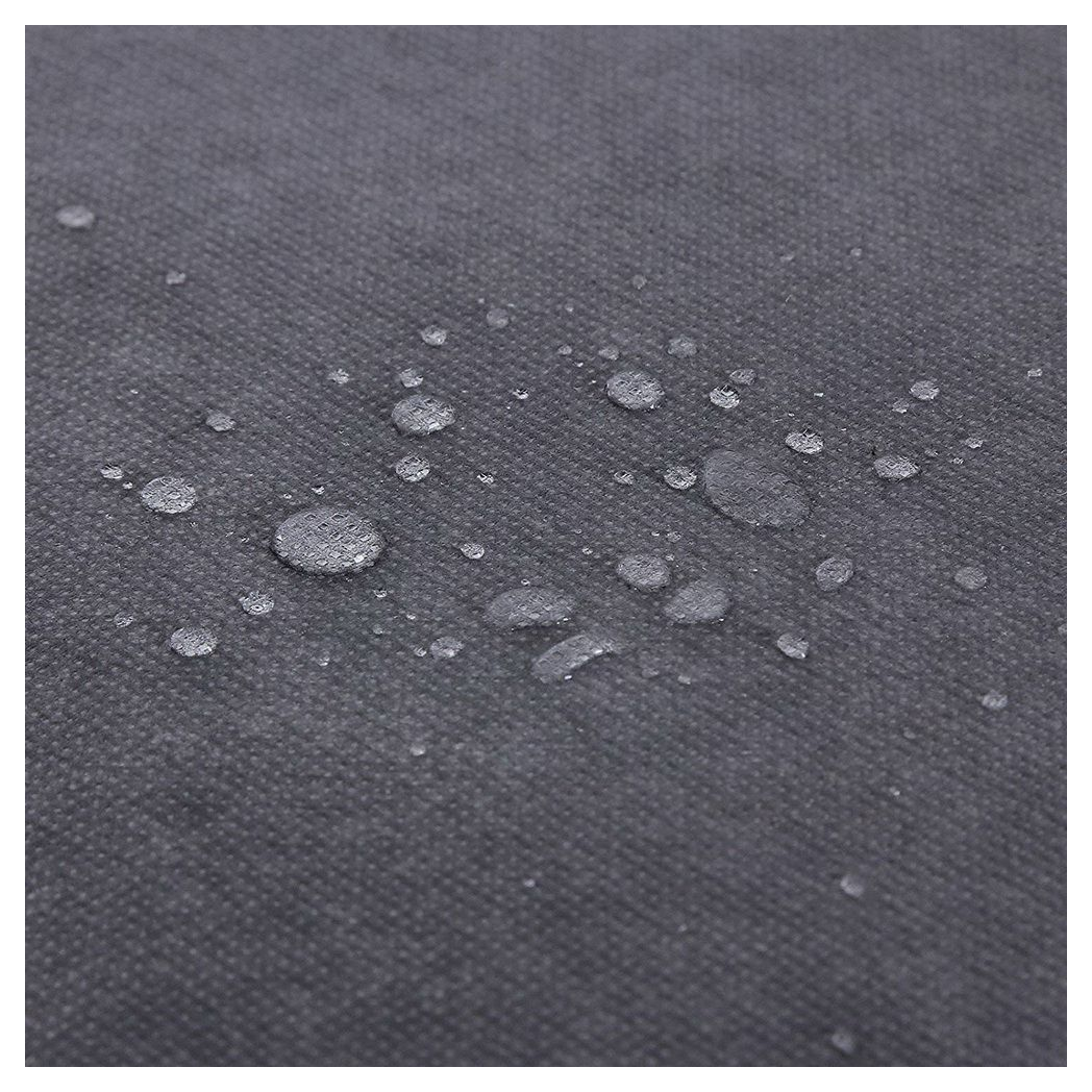 67" Portable Clothes Closet Wardrobe with Non-woven Fabric and Hanging Rod Quick and Easy to Assemble Gray - N/A - Home Symphony