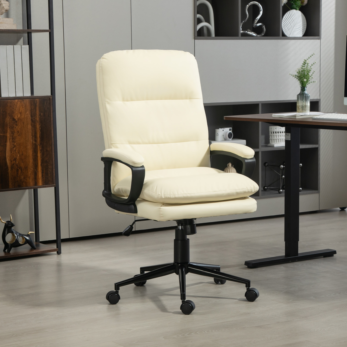 Vinsetto Office Chair 108-118cm PU Leather Office