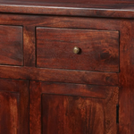 Indian Hub Jaipur Dark Mango Large Sideboard - Sideboard
