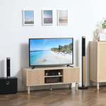 HOMCOM HOMCOM TV Stand Cabinet 50 Inch TV Sliding Doors Living Room - TV Unit