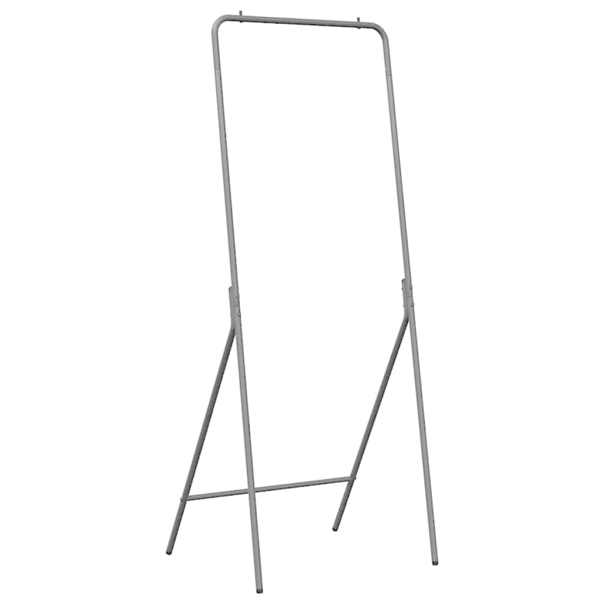 vidaXL Clothes Rack 60 x 53 x 155 cm Steel Modern Minimalist Indoor Stand Space Saving Design For Small Living Spaces - vidaXL - Home Symphony