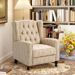 HOMCOM HOMCOM Armchair Standard Footrest Manual Recliner For Home - Armchair