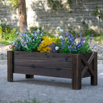 Unbranded Outsunny Raised Bed Planter 100x36.5x36 Durable Gardeners - Planters