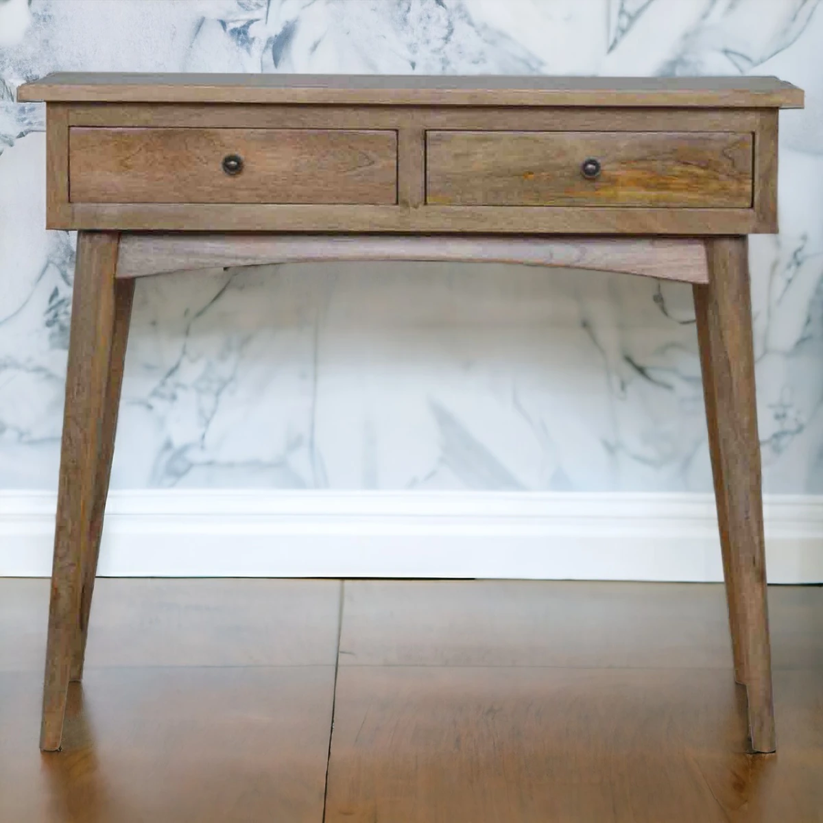 Artisan Console Table 2-Drawer Solid Wood Hallway by Artisan Furniture