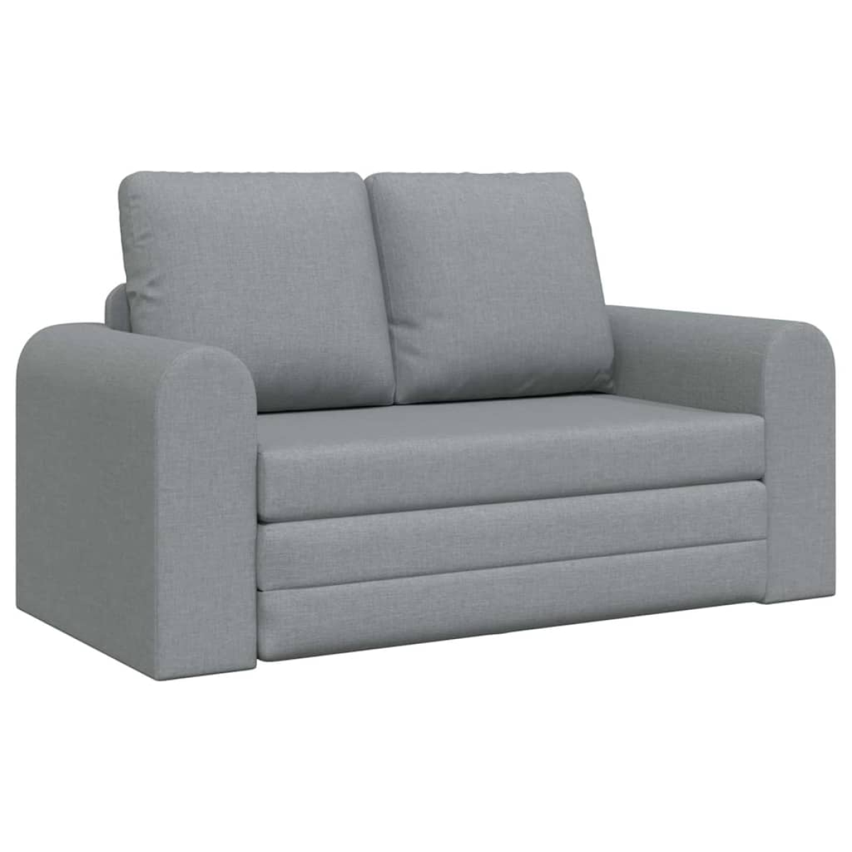 VidaXL Sofa Bed 148x71x83 Cm Light Grey Fabric For Lounge - vidaXL - Home Symphony