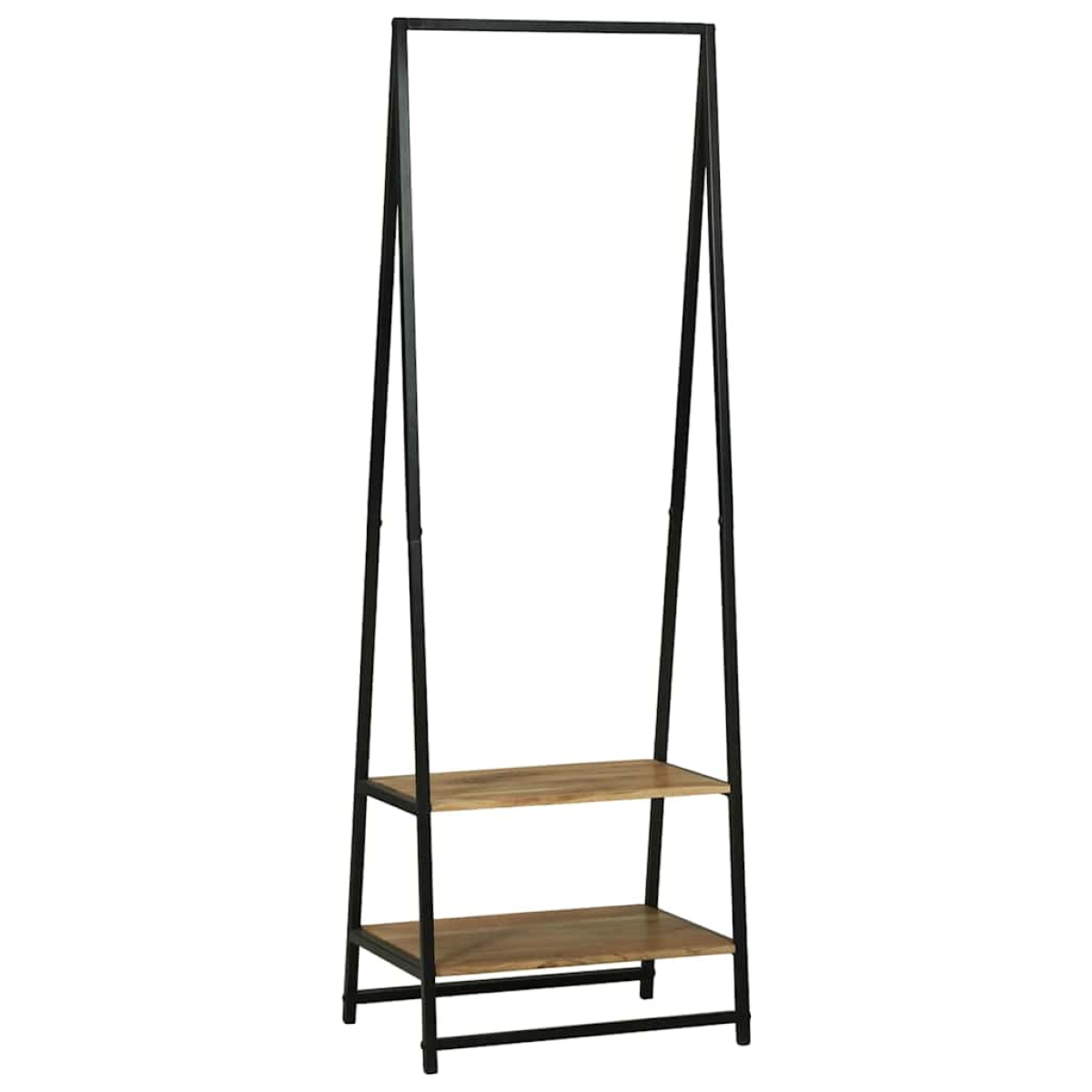 VidaXL Clothes Rack 60 x 45 x 180 cm Solid Acacia Wood Minimalist Frame For Home Organization - vidaXL - Home Symphony
