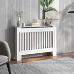 HOMCOM Radiator Cover 112x19x81cm Slatted Home by Homcom