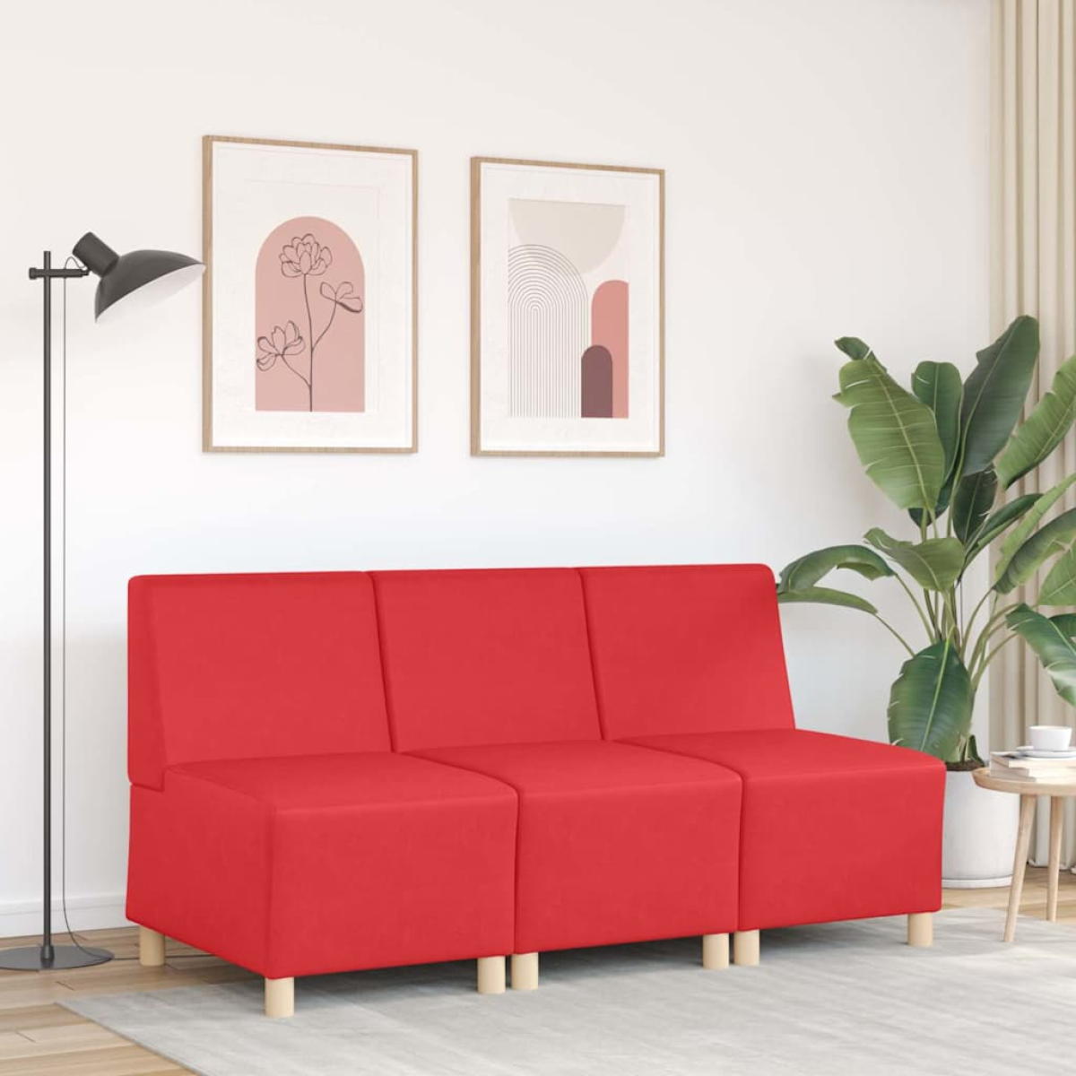 VidaXL Modular Sofa 55x74x82cm Faux Leather Living Room - vidaXL - Home Symphony
