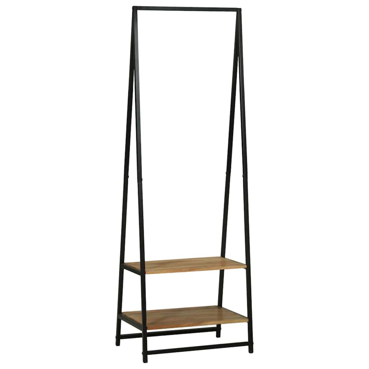 VidaXL Clothes Rack 60 x 45 x 180 cm Solid Acacia Wood Minimalist Frame For Home Organization - vidaXL - Home Symphony