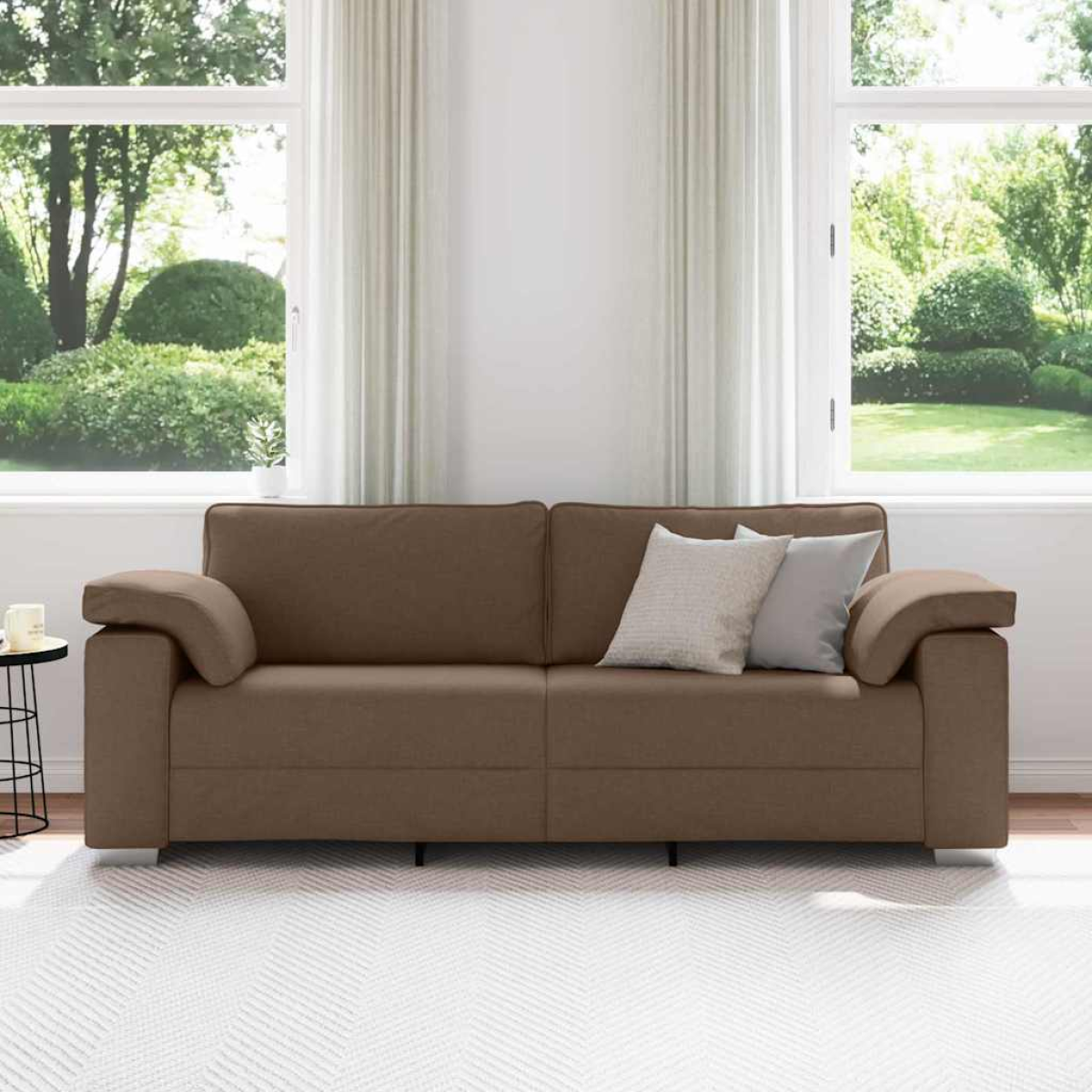 VidaXL Sofa 219x77x82 Cushioned Living Room - vidaXL - Home Symphony