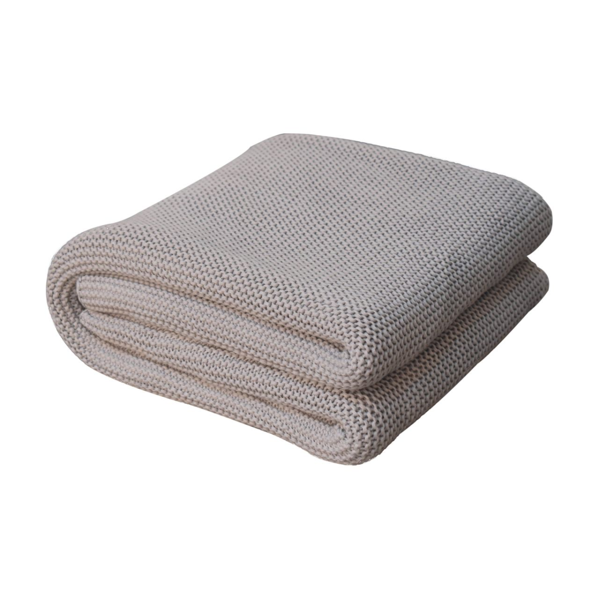 Soft and stylish, the Artisan Furniture Double Grey Knitted Throw adds warmth and comfort to any decor.