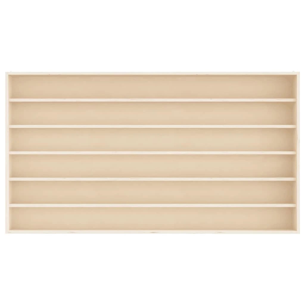 vidaXL Wall Display Cabinet with 6 Shelves 40x8.5x55 cm by vidaXL