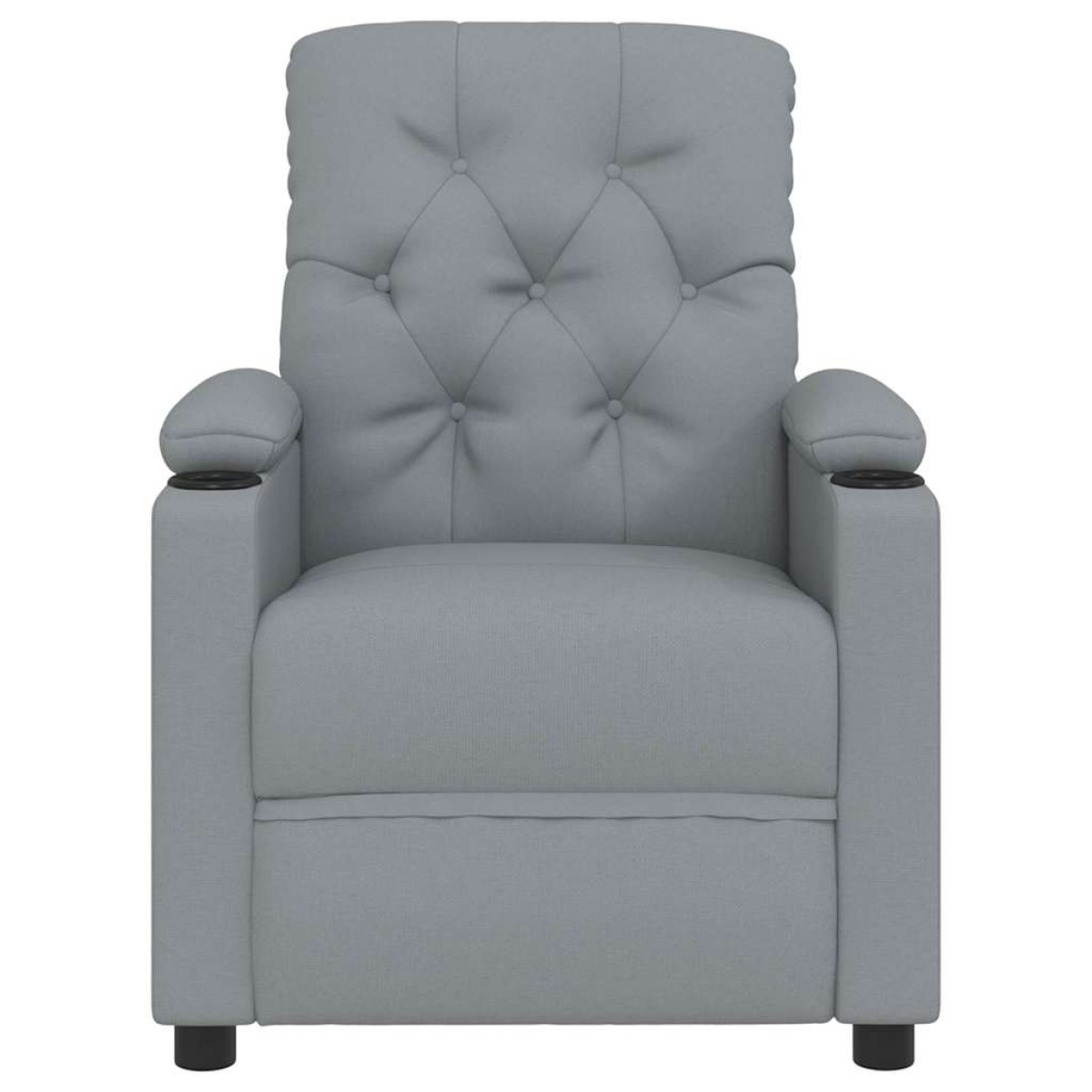 VidaXL Massage Recliner Chair Standard Soft Fabric For Home - vidaXL - Home Symphony