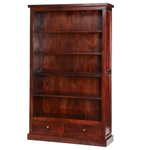 Indian Hub Jaipur Dark Mango Large Bookcase - Bookcase