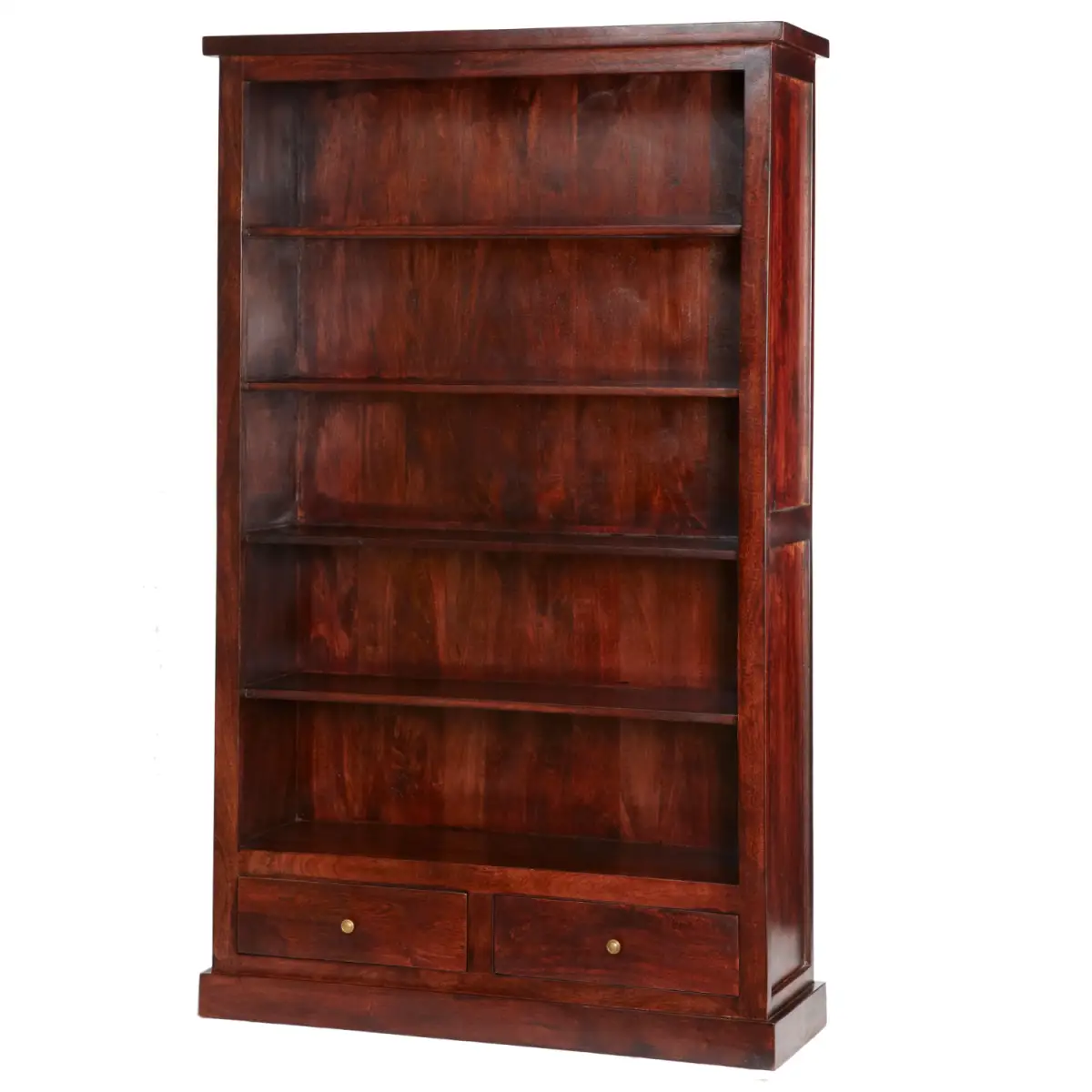 Indian Hub Jaipur Dark Mango Large Bookcase - Bookcase