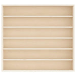 vidaXL Wall Display Cabinet with 6 Shelves 40x8.5x55 cm by vidaXL