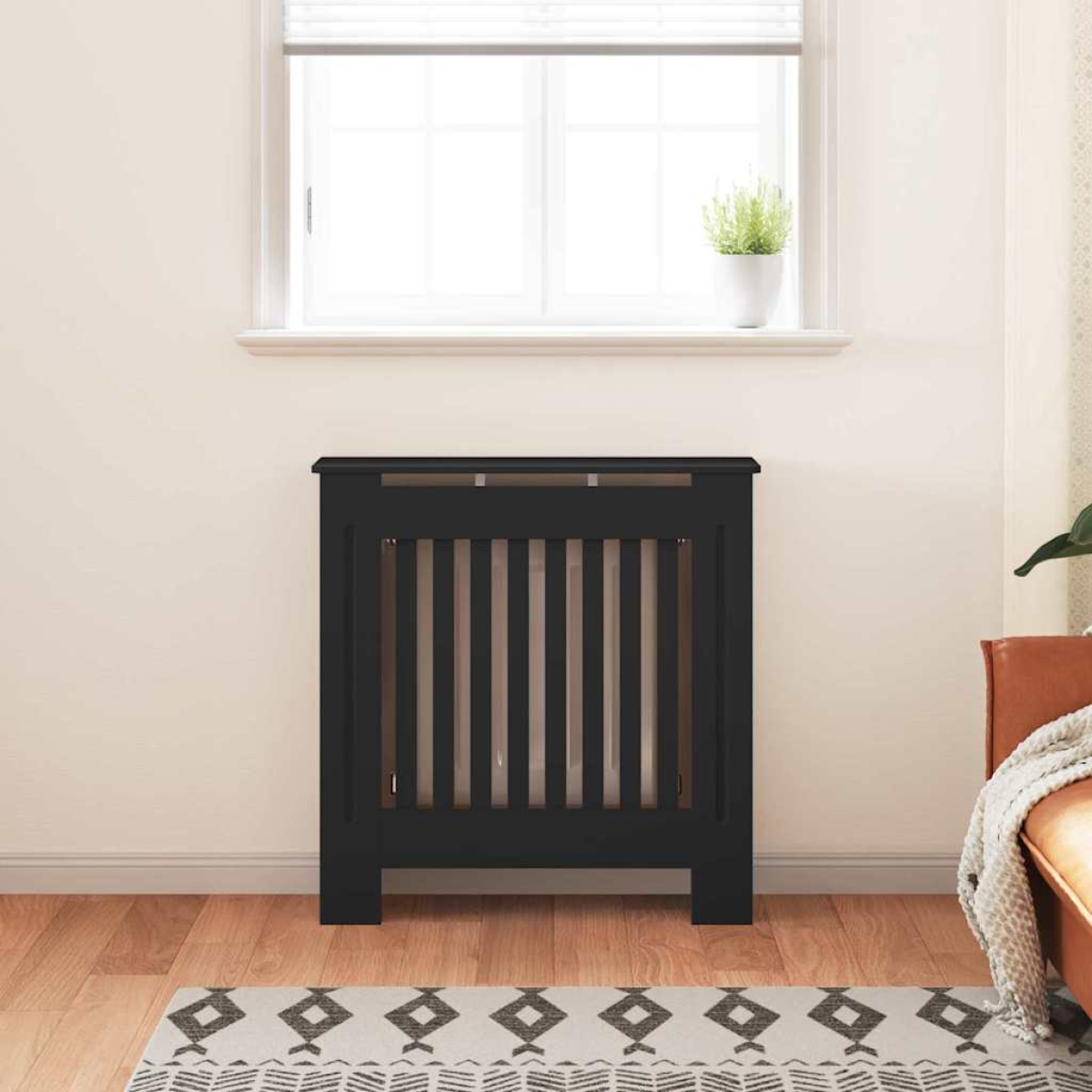 VidaXL Radiator Cover 78x19x81.5 Wood Home