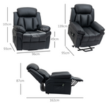 HOMCOM Electric Recliner Compact Power Lift For Seniors - HOMCOM - Home Symphony