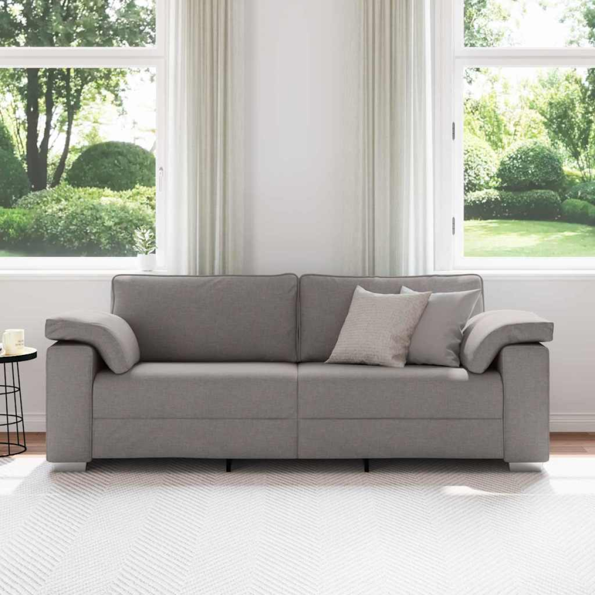 vidaXL Sofa 219x77x82 Fabric Living Room - vidaXL - Home Symphony