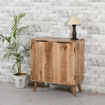 Indian Hub Surrey Solid Wood Drinks Cabinet / Sideboard - Sideboard