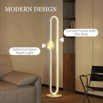 N/A Premium Floor Lamp Tall LED Note Shade Home - Lamp