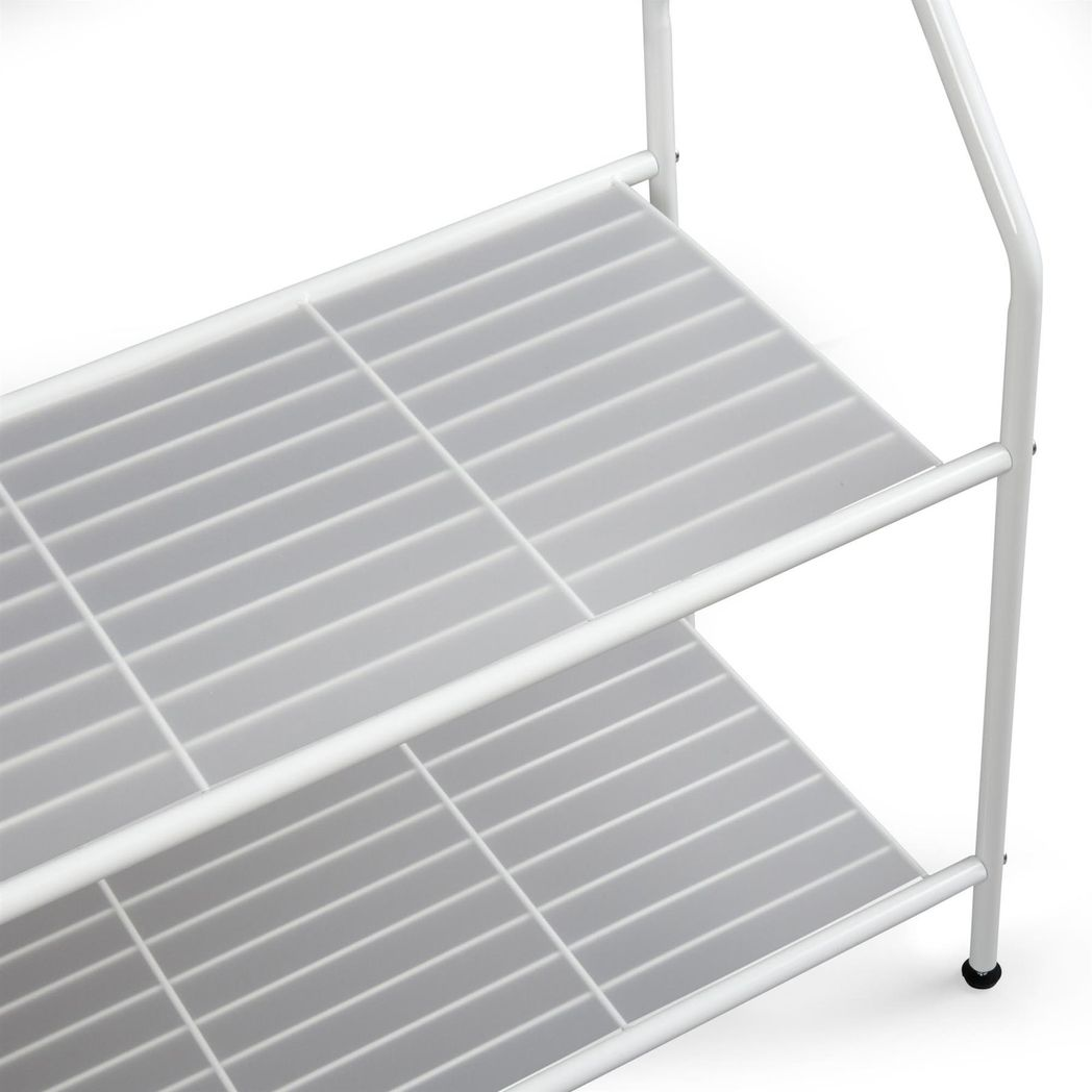 Premium Clothes Rail Two Tier White Powder Coating - House of Home - Home Symphony