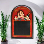 MSL 60X40CM WINE WAITER BLACK MENU BOARD - Wine Rack