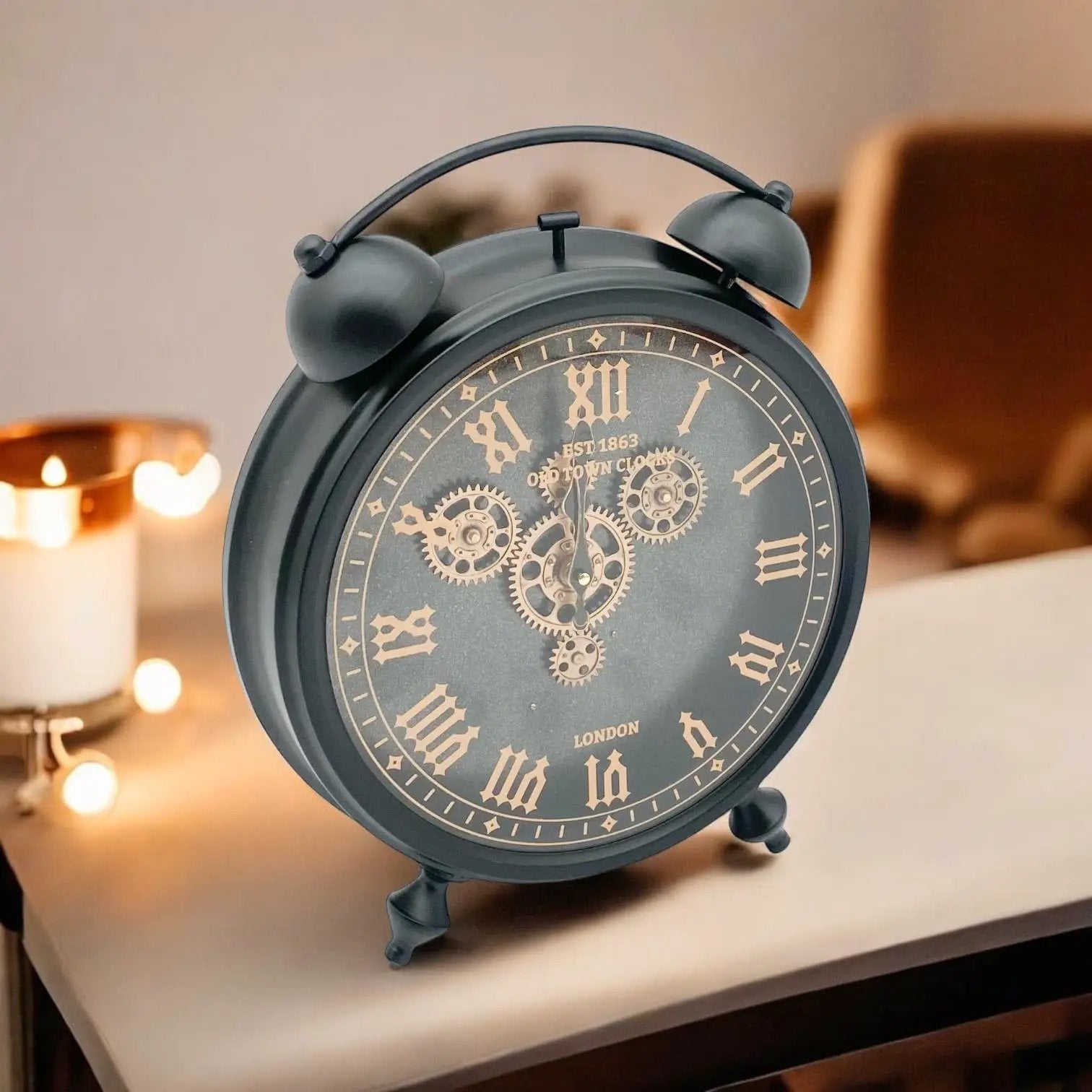 MSL 50CM GEAR TABLE CLOCK - Clock