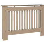 vidaXL Radiator Cover 112 x 19 x 81.5 cm Durable Engineered Wood for Living Rooms - vidaXL - Home Symphony