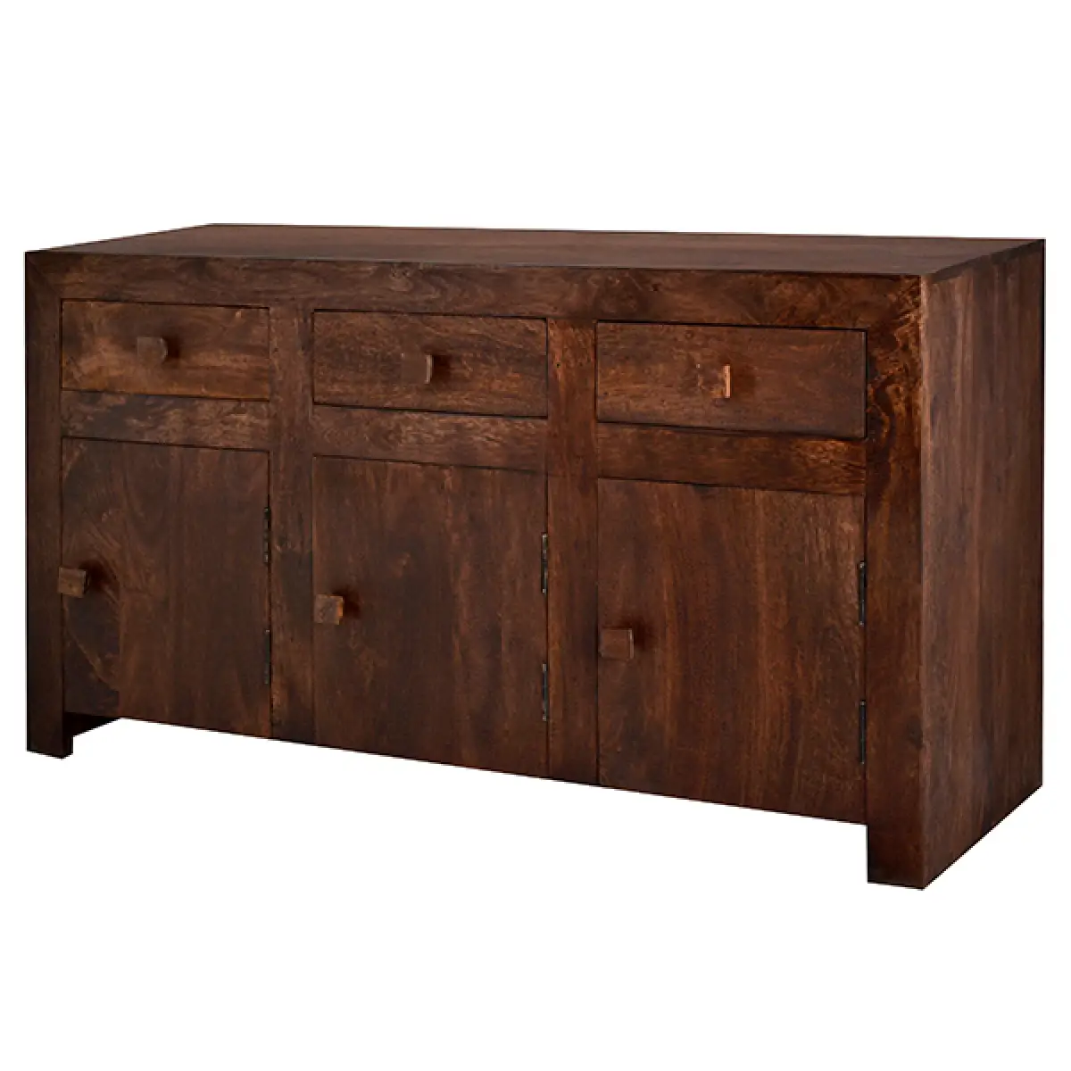 Indian Hub Toko Dark Mango Large Sideboard - Sideboard