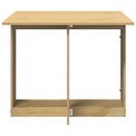 vidaXL vidaXL Butterfly Dining Table Foldable Corona Wax Brown Solid Wood Pine - Dining Table