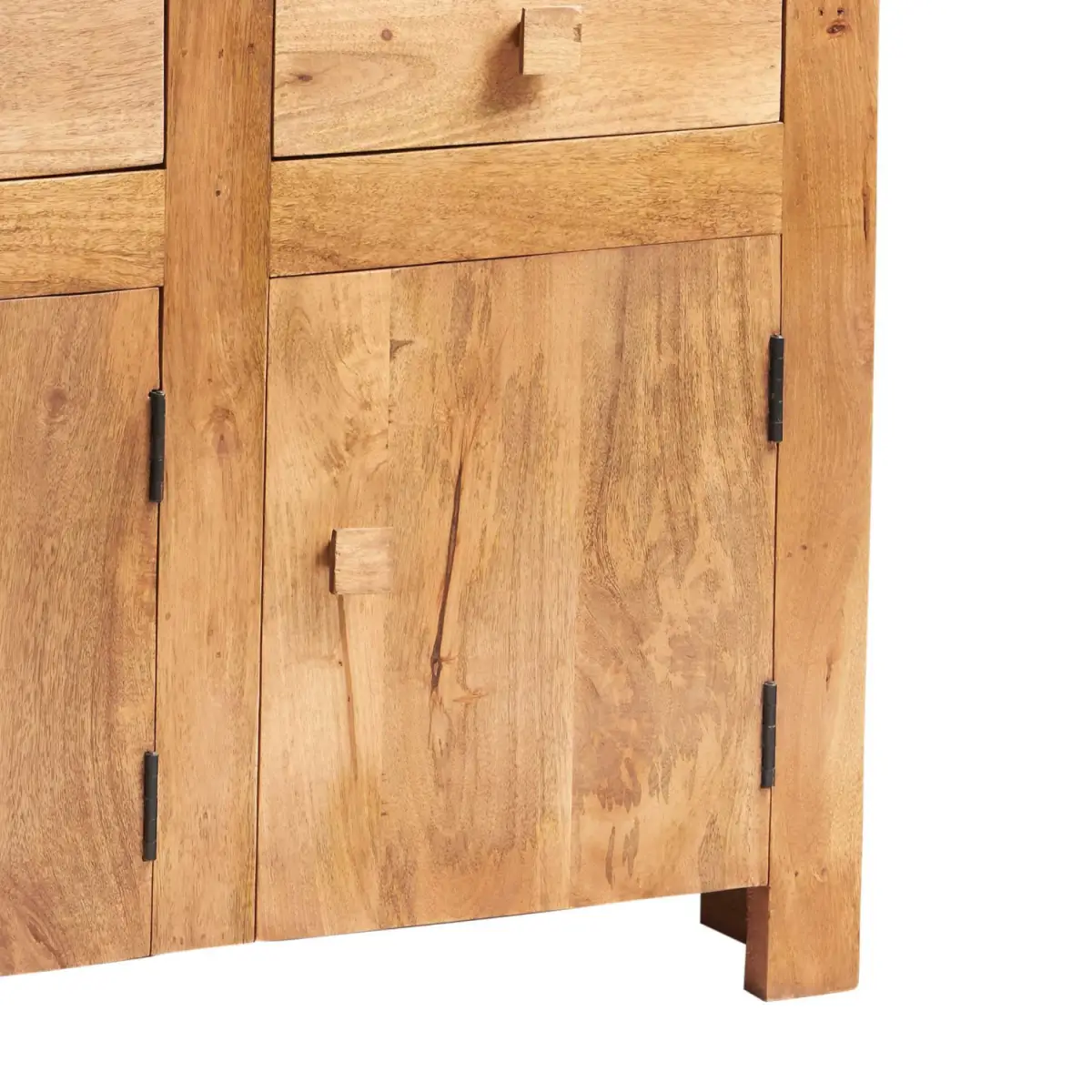 Indian Hub Toko Light Mango Large Sideboard - Sideboard
