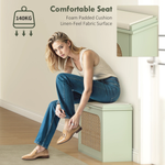 N/A Boho Shoe Cabinet Compact Flip Drawer Entryway - Shoe Storage