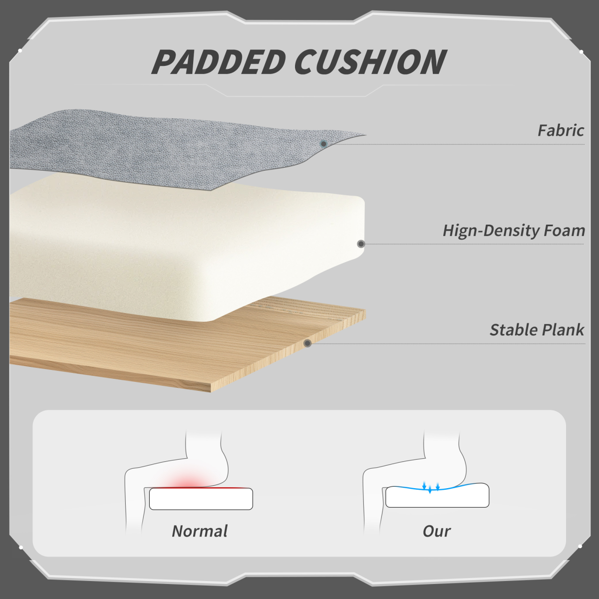 HOMCOM Velvet Computer Recliner 135Deg Home