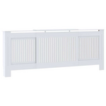 VidaXL Radiator Cover 142-205x20.5x81.5cm Slatted - vidaXL - Home Symphony