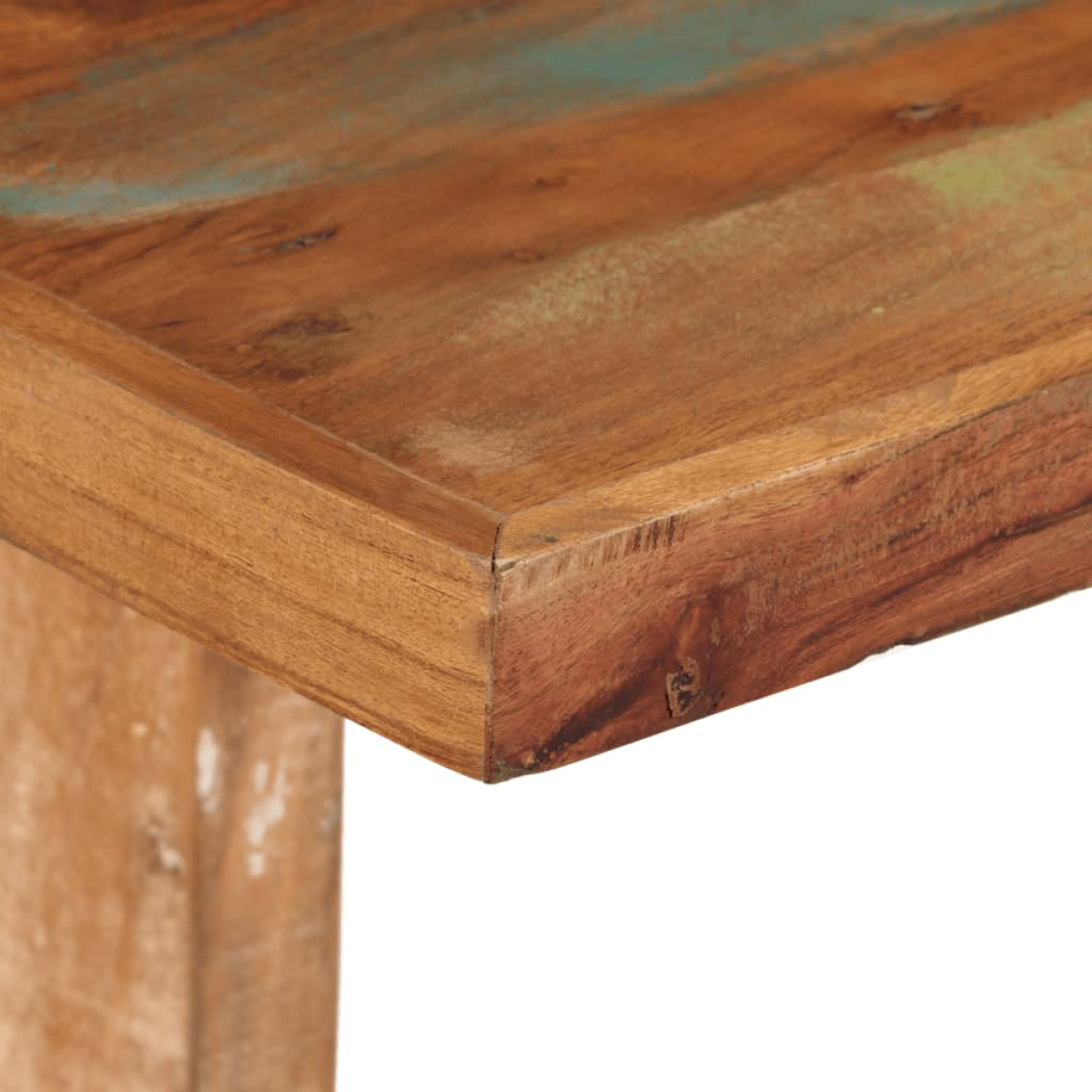 vidaXL Dining Table 110x55x78 cm Reclaimed Wood Home Dining - vidaXL - Home Symphony
