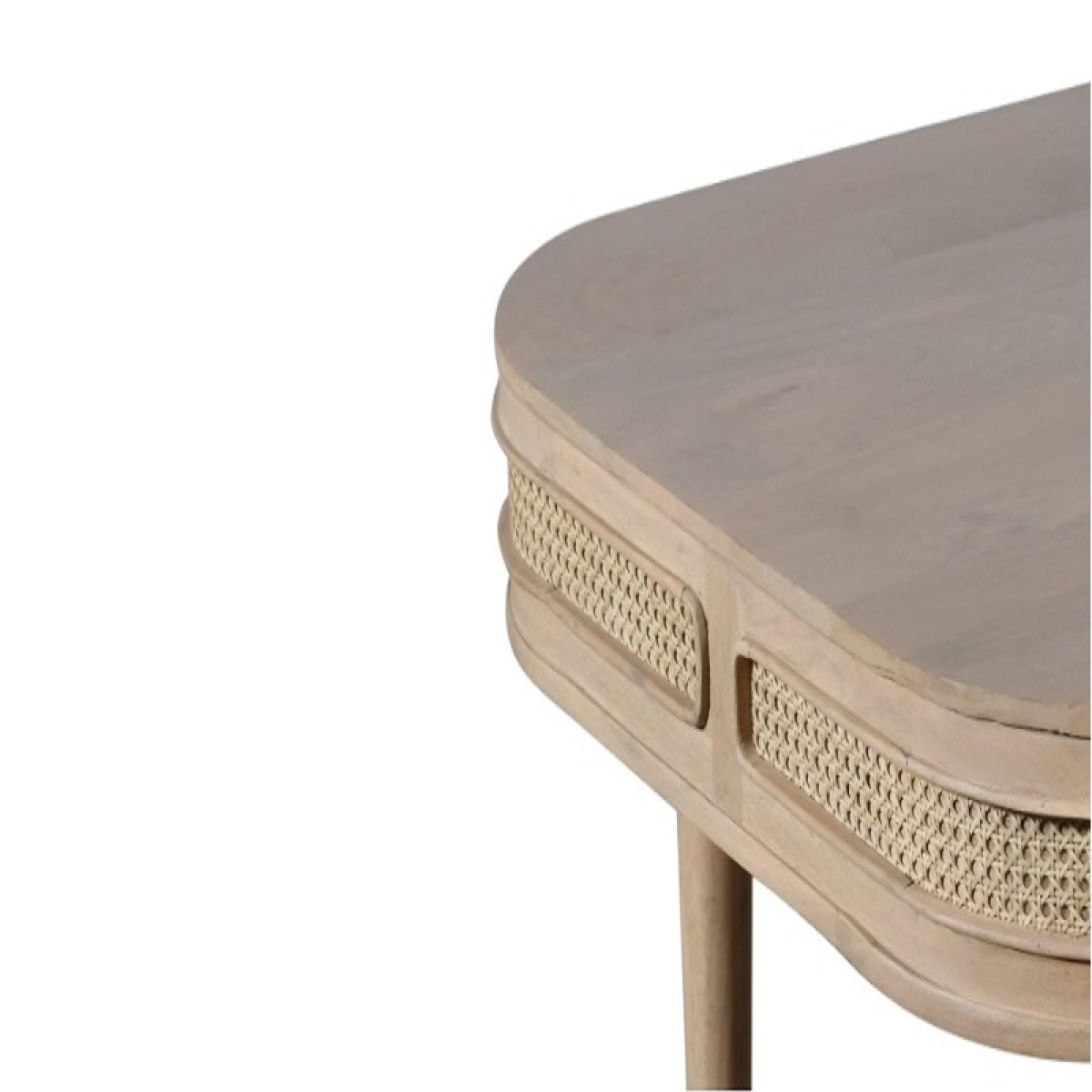 Valencia Dining Table SixSeater Cane Mango Wood Eco Home - Indian Hub - Home Symphony