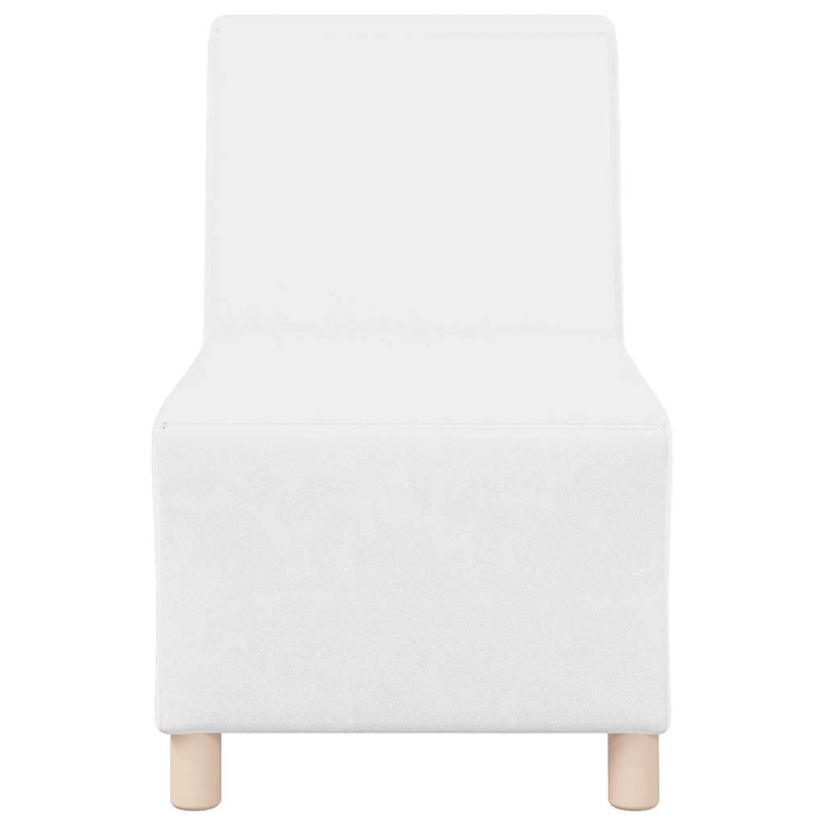 VidaXL Armless Modular Sofa 55x74x82cm Faux Leather Home - vidaXL - Home Symphony