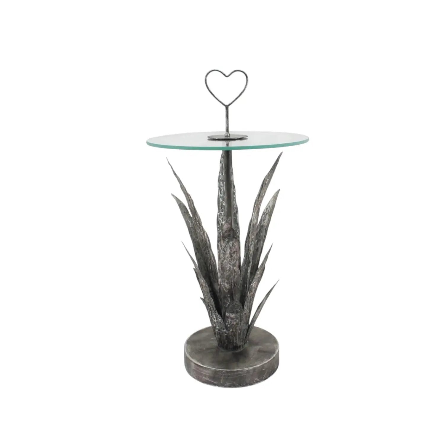 MSL 79CM METAL TABLE leaf design - Lamp
