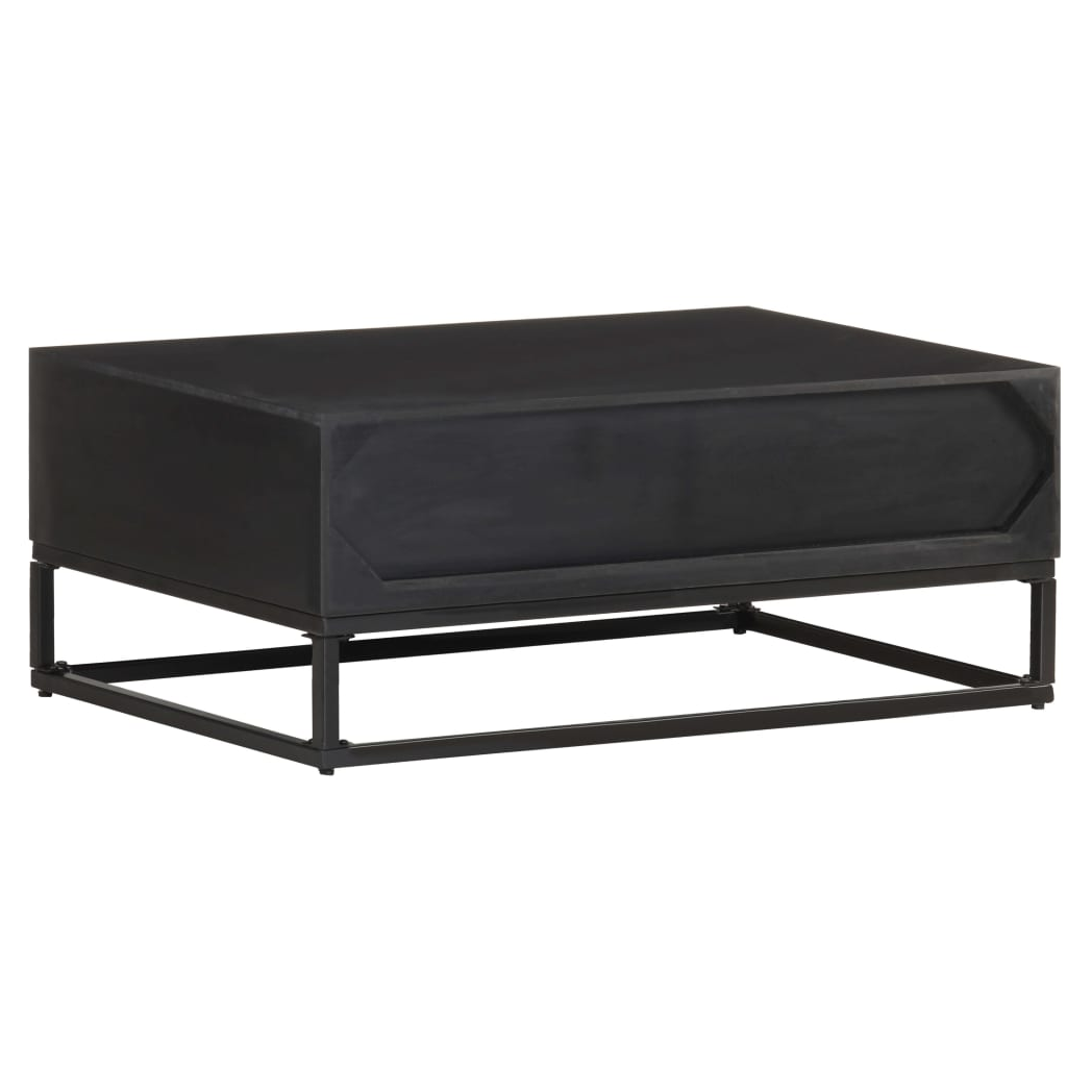 vidaXL Coffee Table 90x60x35 cm Solid Mango Wood Durable Industrial Living Room - vidaXL - Home Symphony