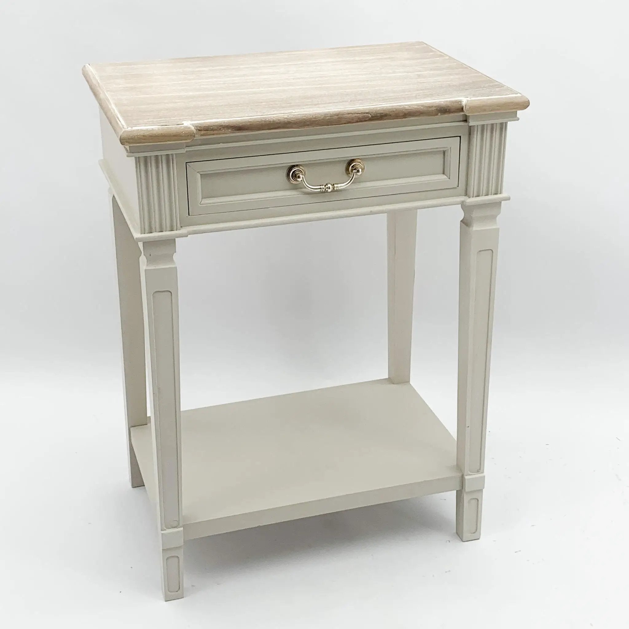 MSL 78CM WOODEN 1 DRAWER SIDE TABLE - Console Table