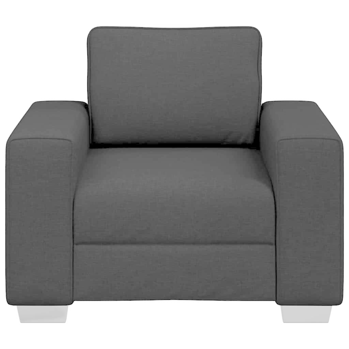 VidaXL Sofa 100x77x82 cm Fabric Black Cushion Living Room - vidaXL - Home Symphony