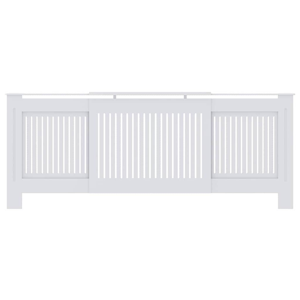 VidaXL Radiator Cover 142-205x20.5x81.5cm Slatted - vidaXL - Home Symphony