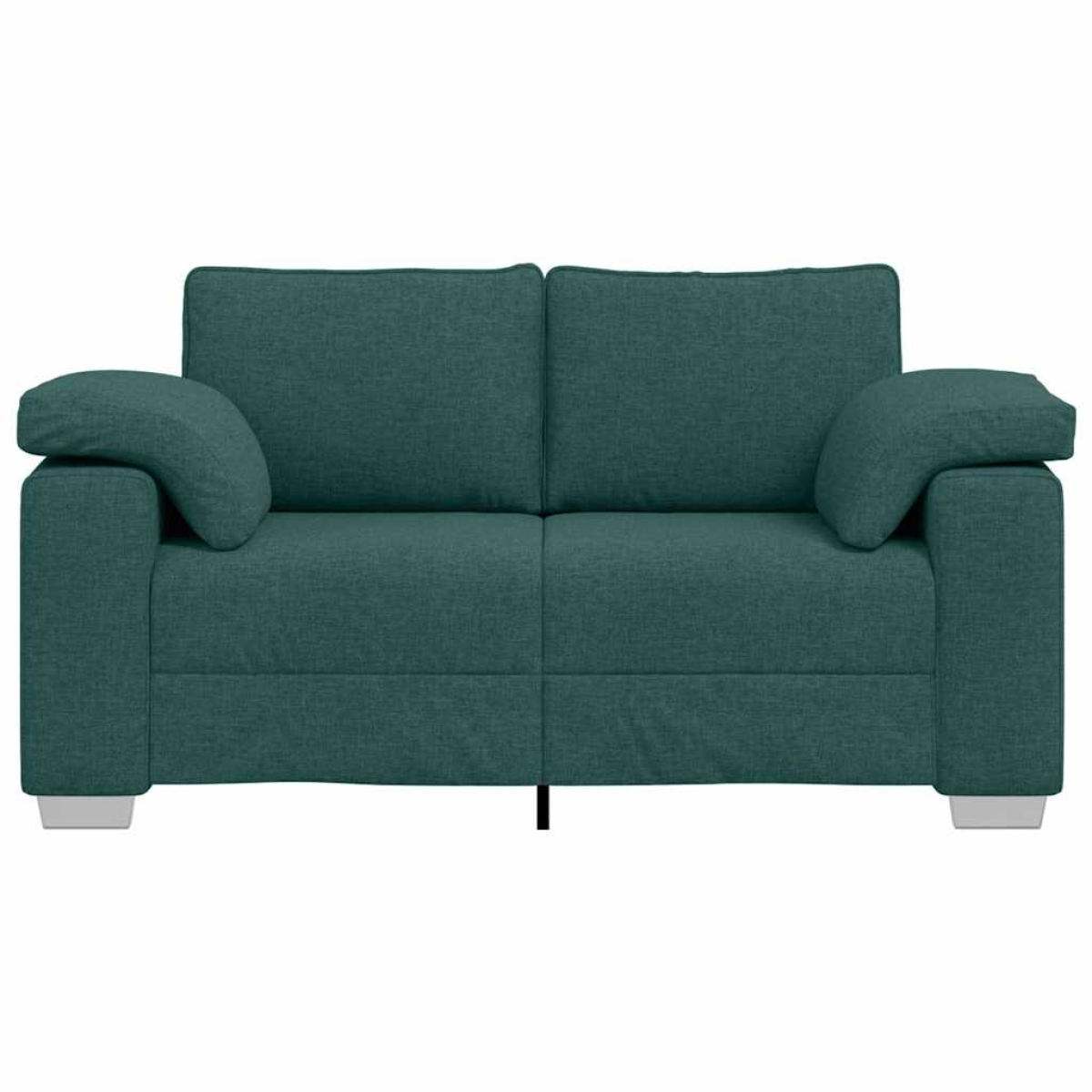 VidaXL Comfortable Fabric Sofa 160 x 77 x 82 cm Dark Green Cushion For Modern Living Rooms And Family Relaxation - vidaXL - Home Symphony