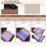 Vinsetto File Cabinet Compact Locking Home Office - Vinsetto - Home Symphony